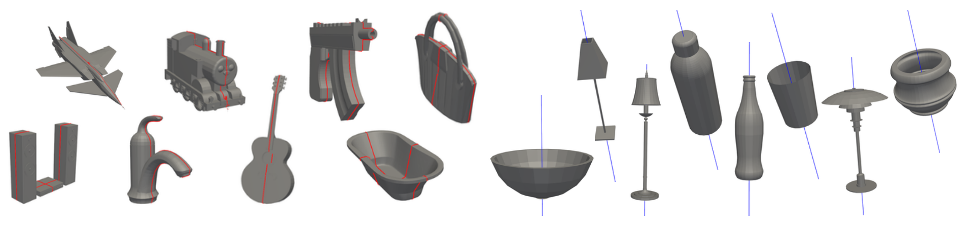 Enhanced Back-Projection of Vision Features for 3D Symmetry Detection