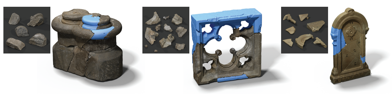 Fractured 3D Object Restoration and Completion